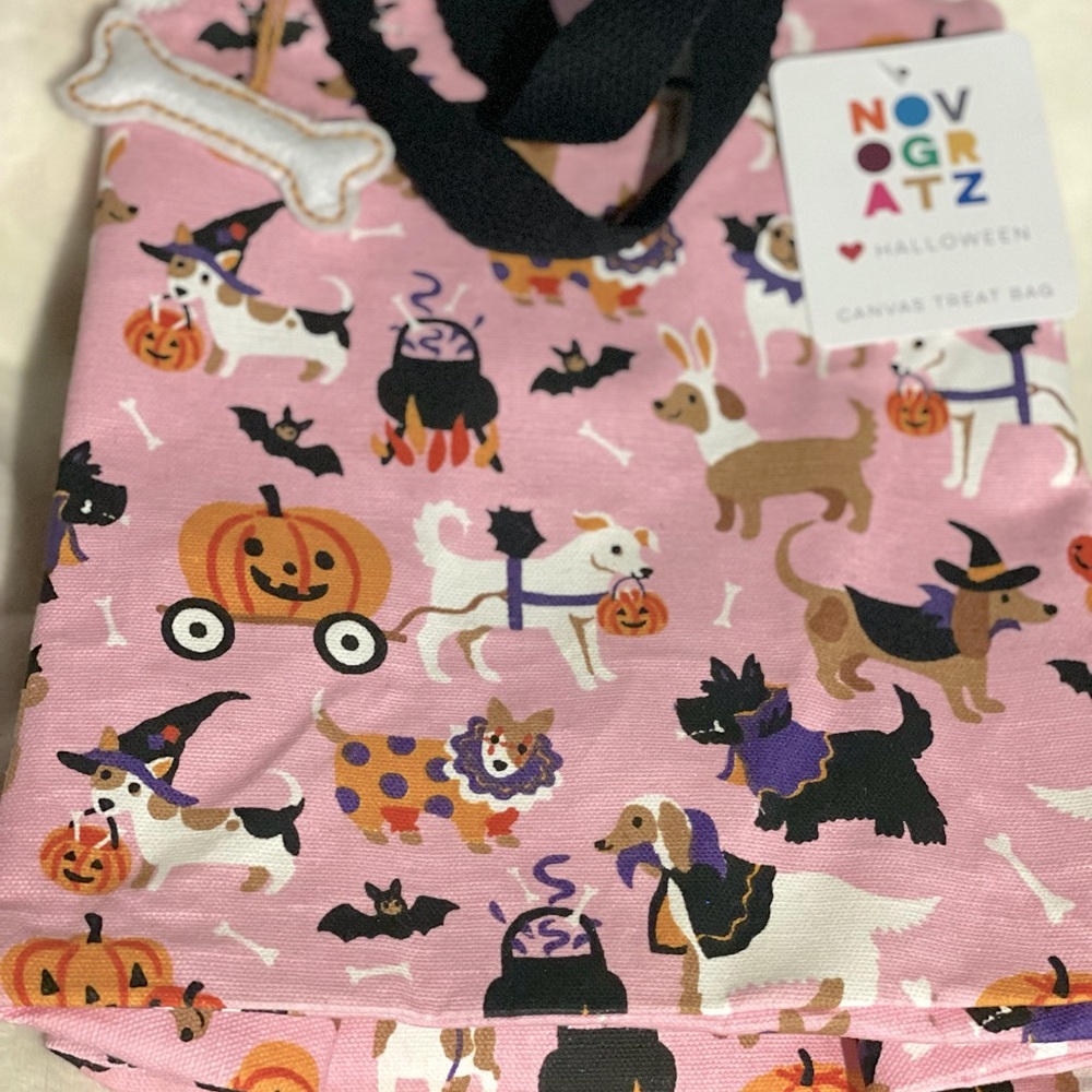 Trick-or-treat Canvas Tote